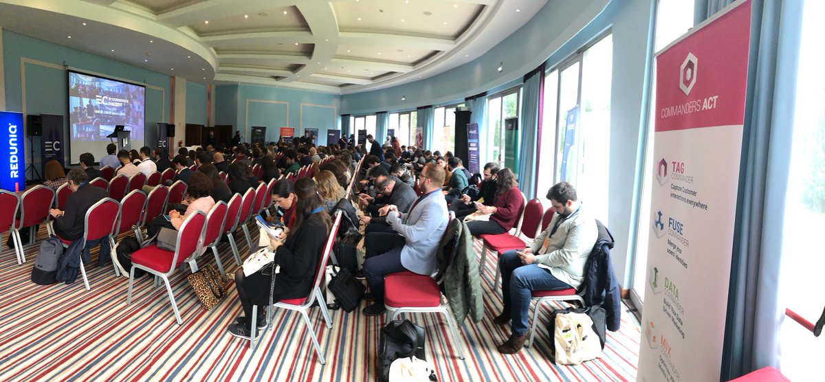 🚀 Direct from Ecommerce Connect Portugal Commanders Act is ready for 2 days of good talks !