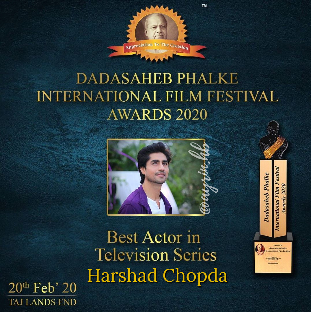 araan7260's tweet photo. I nominate #HarshadChopda for #BestActor for #Bepannaah at #dpiff #dpiff2020 #dpiffdiaries @dpiff_official
@ChopdaHarshad
#harshadchopda
#onlyharshadmattersmost #adityahooda #harshadrules https://t.co/CEfSlprOep