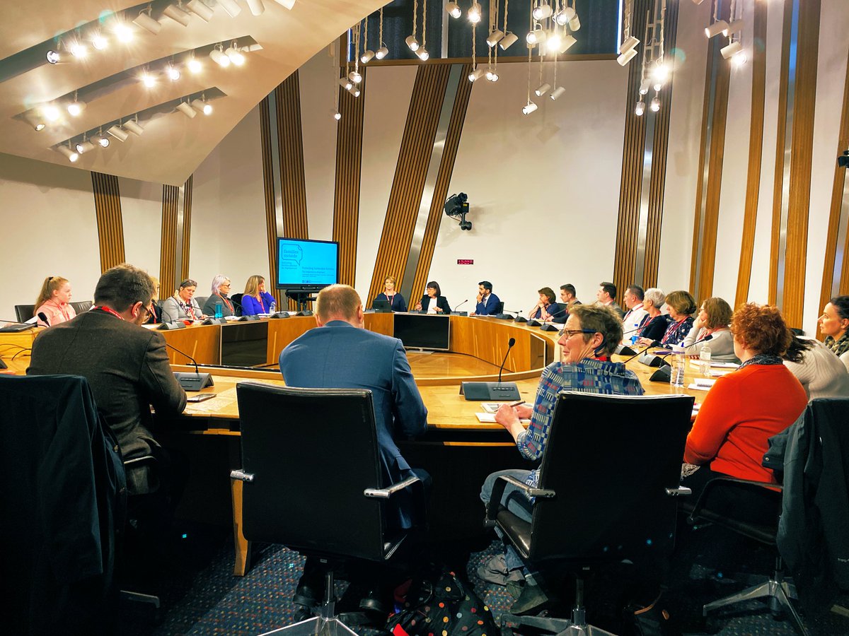 Great to be at cross party group today representing <a href="/VoxLiminis/">Vox Liminis</a> hearing from families affected by imprisonment and to get some insights from Cabinet Secretary <a href="/HumzaYousaf/">Humza Yousaf</a>. Powerful presentation by families on #noaddressinthepress - an important campaign.