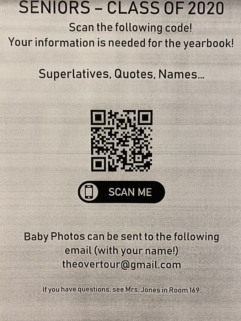 TheOvertonPost's tweet photo. Seniors!! Today is the last day to vote for senior superlatives. https://t.co/GqNin3mXMn