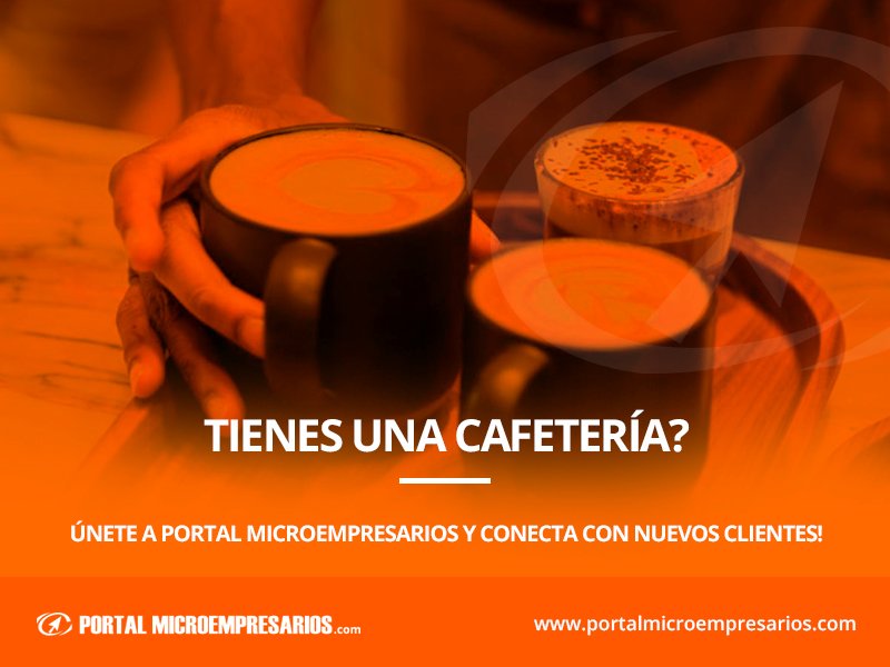 PortalMicroempr's tweet photo. #PortalMicroempresarios es público y gratuito! Únete en https://t.co/5n9KVehN2c y podrás registrar tu negocio, productos y servicios, comentar, recomendar, y suscribirte a promociones de Microempresarios, gratis!

#Café #Cafetería #ComerciodeBarrio #JuntosCrecemosMás #Mypes https://t.co/fY1dfEJOJM