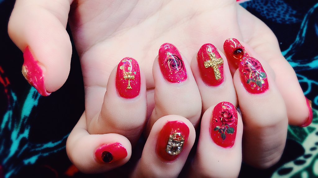 Charlemネイル No Twitter ハンドネイル 3500 ジーザスネイル 人気です 高円寺ネイル 個性的ネイル 高円寺ネイル ジーザスネイル 新人 新人ネイリスト 中野ネイル 新高円寺ネイル 定額ネイル