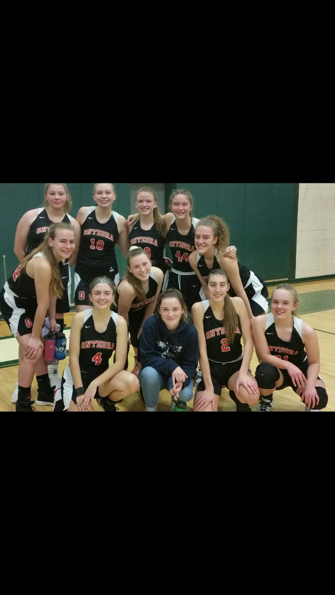 Girls Varsity Basketball clinch Division! Congratulations! #onteorastrong #bestkidsontheplanet