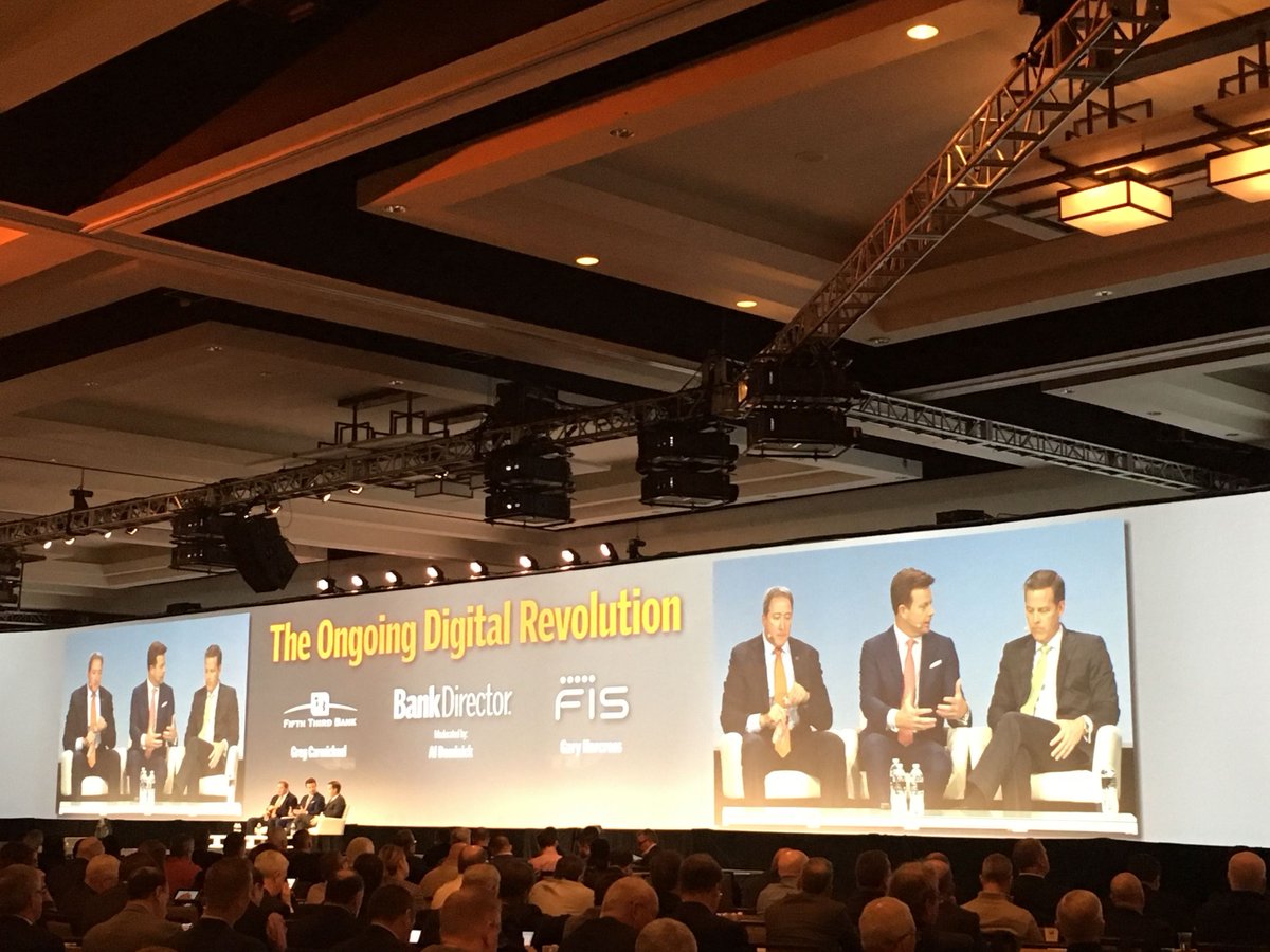 We were honored to have Chairman, President and CEO <a href="/Gary_Norcross/">Gary Norcross</a> and Rob Lee, EVP Head of Digital and Banking for Banking Solutions, representing FIS at #AOBA20 #fintech