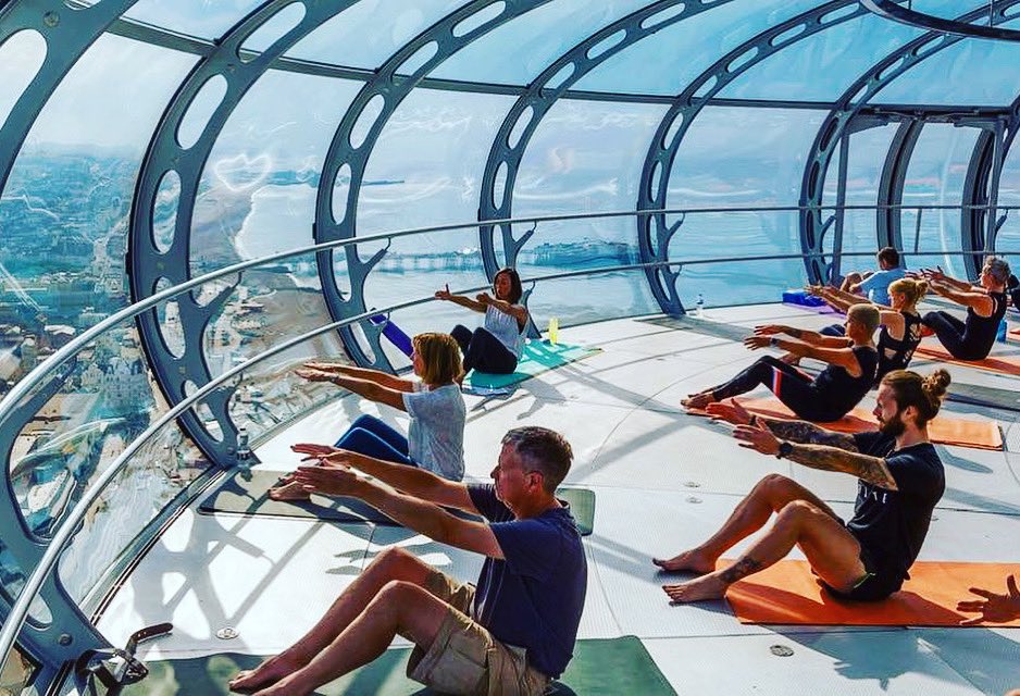 i360_brighton's tweet image. Now how’s that for a #Yoga and #Pilates class with a view?! 

We’re looking forward to another #YogaintheSky session with @myescapeuk this Saturday 1st February! 

There’s still a few spaces remaining, don’t miss out! Book here: britishairwaysi360.com/event/yoga-in-…

#i360 #BrightonsBestViews