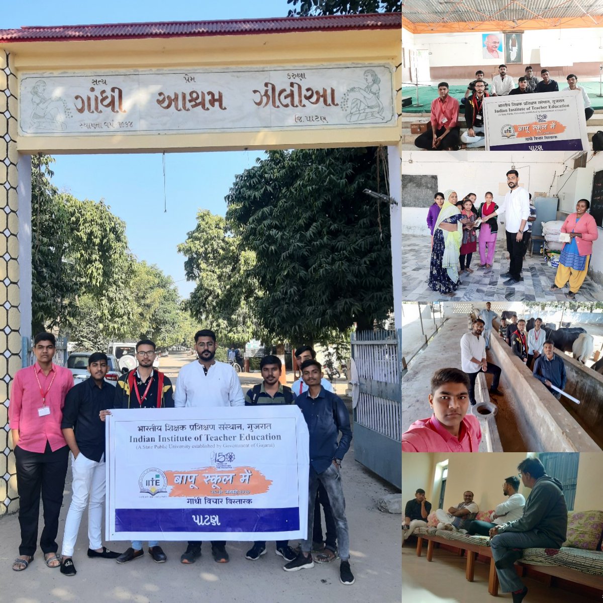 JatinKalvani's tweet photo. #bapuschoolme @harshad5350 @pavagadhi_tejas @PalakJadav5 @Maunsadhu22 @HarshKevin2 
It was great experience at ziliya and got special previlage to understand the situation of India and bapu at that time from Shree Maljibhai Desai.आंखो देखी बात। https://t.co/sxo4las0zE