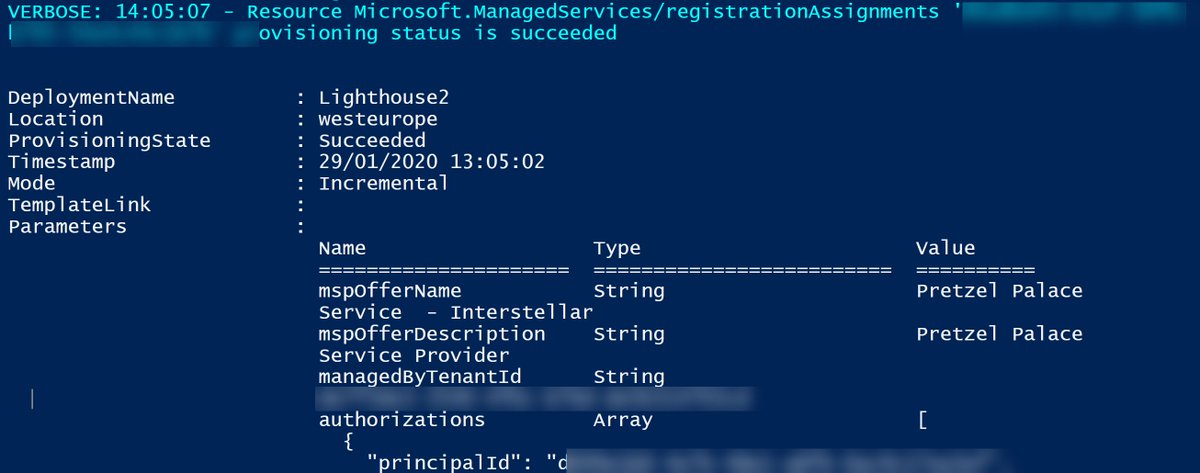 edbaker1965's tweet image. @Azure #Lighthouse onboarded with a full subscription of resources in less than 15 minutes, a little bit of PowerShell magic and it just works. #PowerShellRocks