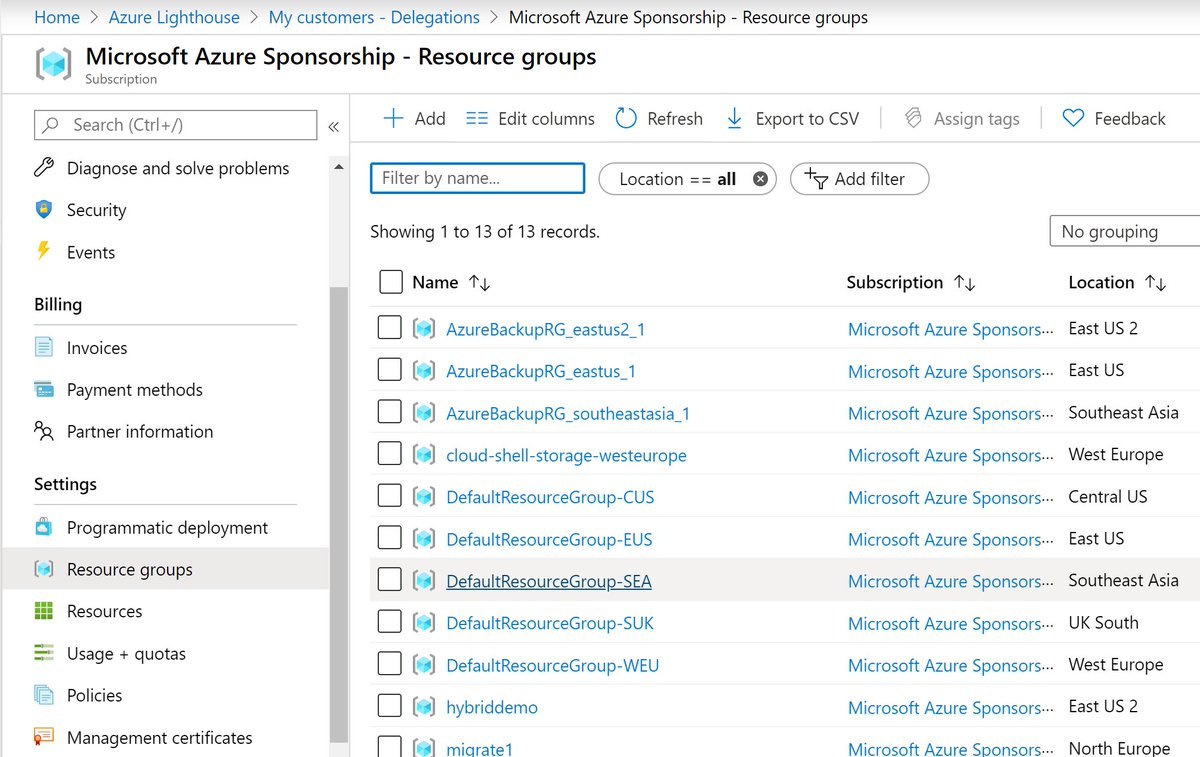 edbaker1965's tweet image. @Azure #Lighthouse onboarded with a full subscription of resources in less than 15 minutes, a little bit of PowerShell magic and it just works. #PowerShellRocks