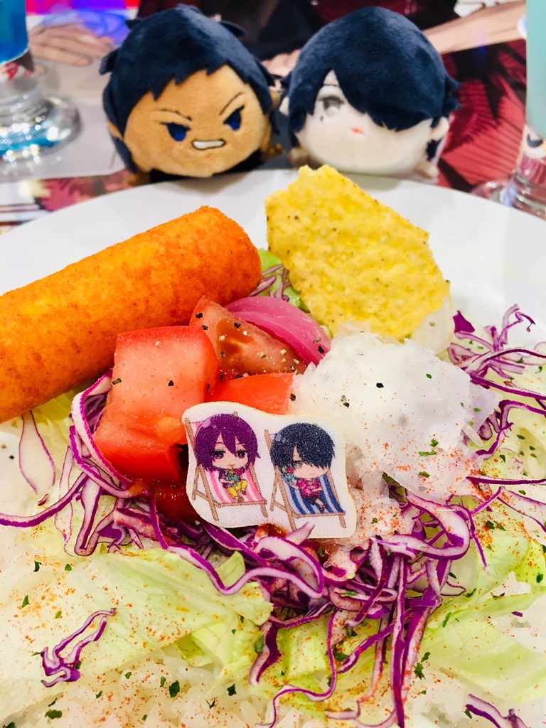 キャスティン I Had A Great Time With Lots Of Talking And Fangirling With Nifaaoki At The Kuroko No Basket Collaboration Cafe Tonight 黒子のバスケ 青峰大輝 氷室辰也 T Co Otme2ozlvf Twitter