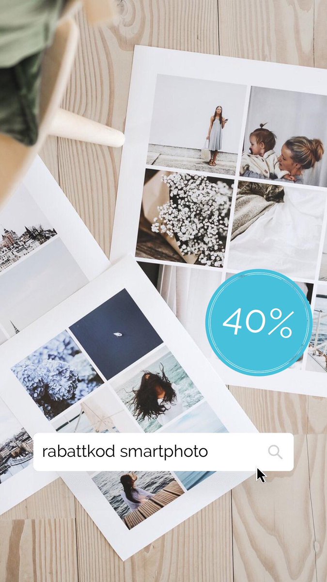 Kupongerna's tweet photo. 📸
Vill du skapa personliga fotoprodukter och presenter av dina minnen? Just nu får du 40% på din första beställning på https://t.co/mk2zx0qYb0! 💎
▶️ https://t.co/AHlhbCJBaL för att ta del av rabattkoden 
_________________
#smartphoto #photo #smart #foto #fotograf #bilder #minne https://t.co/bZH3N8H1Sg