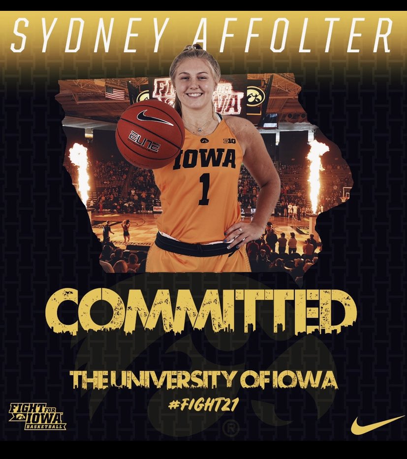 sydneyaffolter1's tweet photo. whatsup hawkeye nation.... committed💛🖤 https://t.co/tWDUTxZeYC