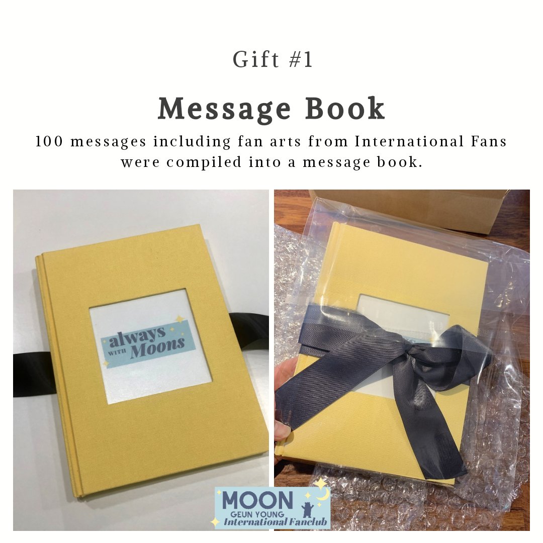 MGYIFC's tweet photo. [21st Debut Anniversary Project by MGYIFC - A Thread]

Gift #1 - Message Book made by daru_studio

Thank you for participating, International fans! 

#MoonGeunYoung #문근영 #21YearsWithMoons https://t.co/28dXp72Vl2