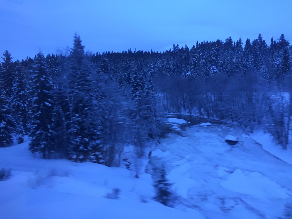 adzgreen721's tweet image. Amazing commute to work on the train. Sea level to 2,800 feet. Probably waist deep snow and the train is on time! #oppdal #norway