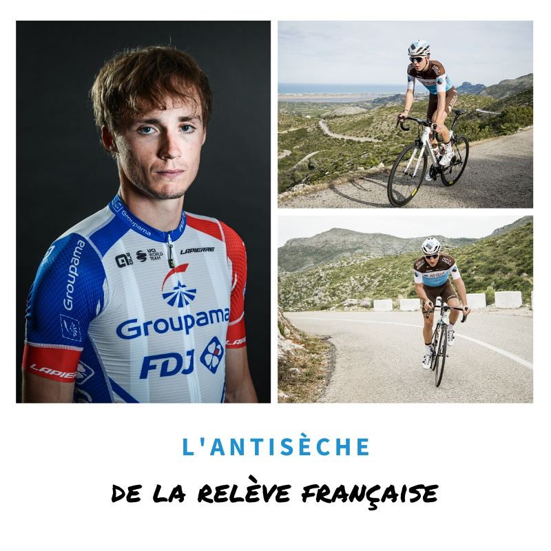 gplmarseillaise's tweet photo. #ANTISECHE de la relève française présente au départ du #GPLM2020 un vainqueur d'étape sur le @giroditalia : @NansPeters @AG2RLMCyclisme l'an dernier. Un champion du monde espoirs : @BenoitCosnefroy
Un grand espoir français : @MadouasValentin (Équipe cycliste @GroupamaFDJ). https://t.co/dAIQfxmJJK