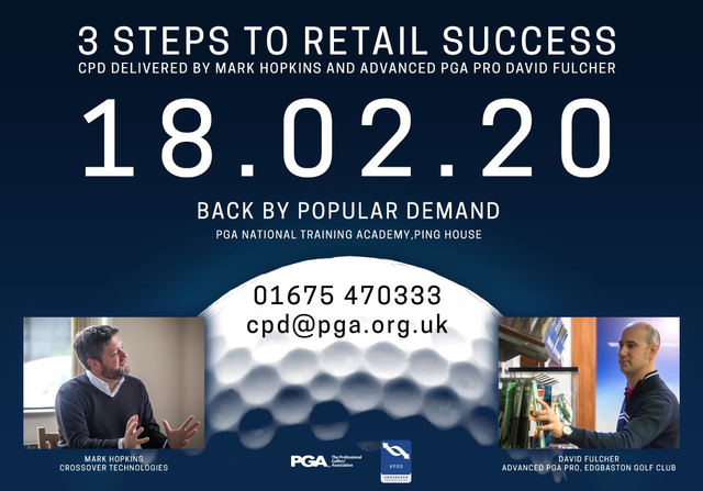 PGA Pro's! Stuck in a rut? Feeling a bit directionless?  We'll show you how to make more money and reach your goals in JUST ONE DAY! Book today  01675 470333 or lnkd.in/dTP5tsC. #WednesdayWisdom #Retail