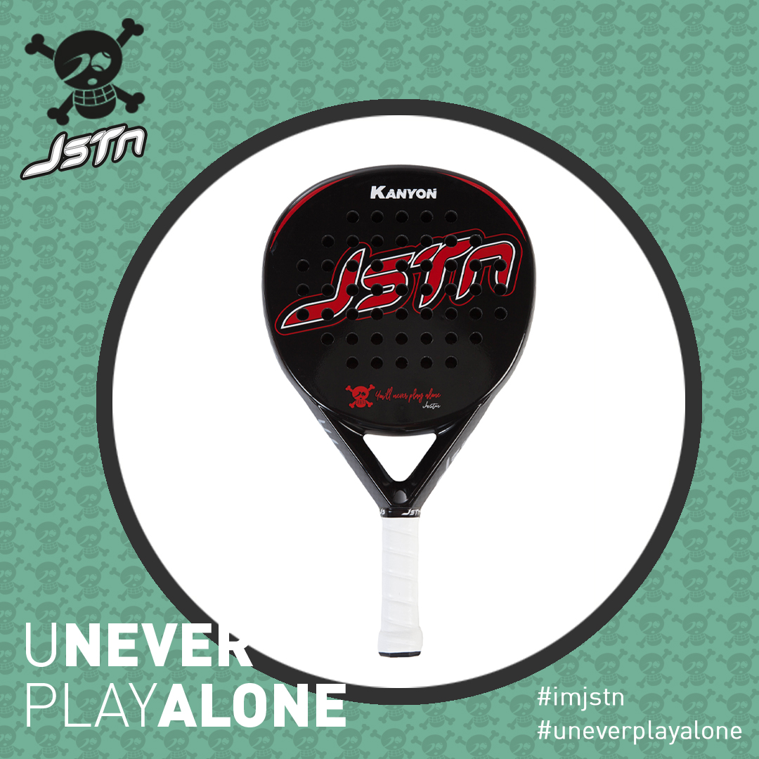 #ImJustTen KANYON HEKO 🔴 Si estás empezando a jugar a #Padel te aconsejamos que escojas una Pala que te ayude a controlar la pelota #UnveverPlayAlone

✔Juego: Control  ✔ Forma: Lagrima  ✔ Núcleo Interior: EvaSmart  ✔  Núcleo Exterior: Fibra Vidrio

➡ bit.ly/2Gsz9Z9