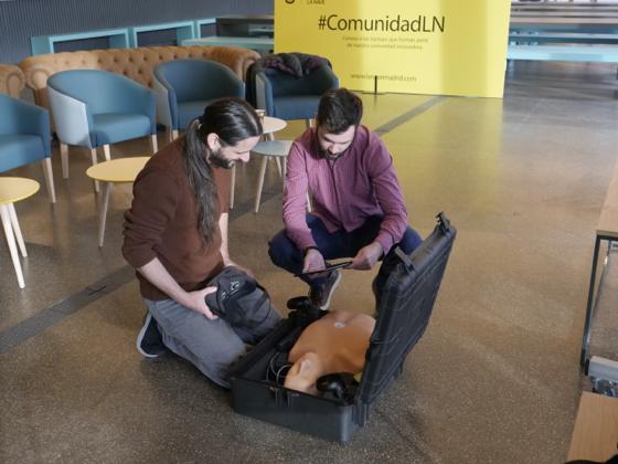 Hoy estamos en <a href="/LaNaveMadrid/">La Nave</a> con nuestra solución para #formación en #RCP haciendo uso de la #RealidadVirtual.

#ComunidadLN  #SemanaSaludBiotechLN #Health  #Innovación