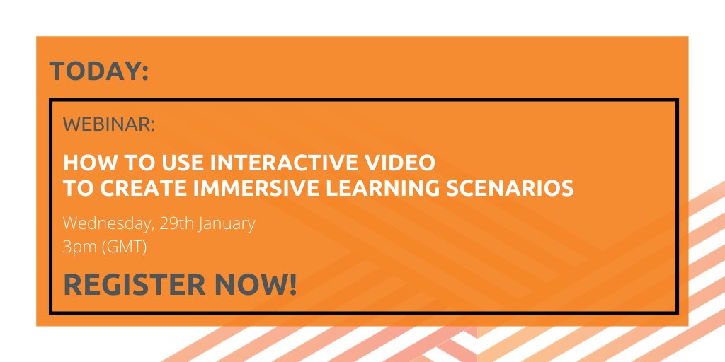 NearLifeTech's tweet image. Today&apos;s the day! Join us later if you&apos;re interested in creating interactive videos 💻🤗

#Interactive #Video #Immersive #Learning #EdTech #Technology #Innovation #Webinar