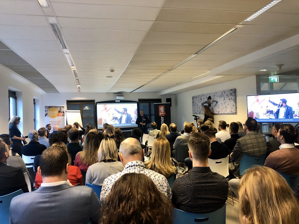 We gaan van start met <a href="/FransRiemersma/">Frans Riemersma</a> bij #leadgenin1day Frans neemt ons mee in de wereld van #MarTech en hoe deze technologie kan bijdragen bij het genereren van leads.