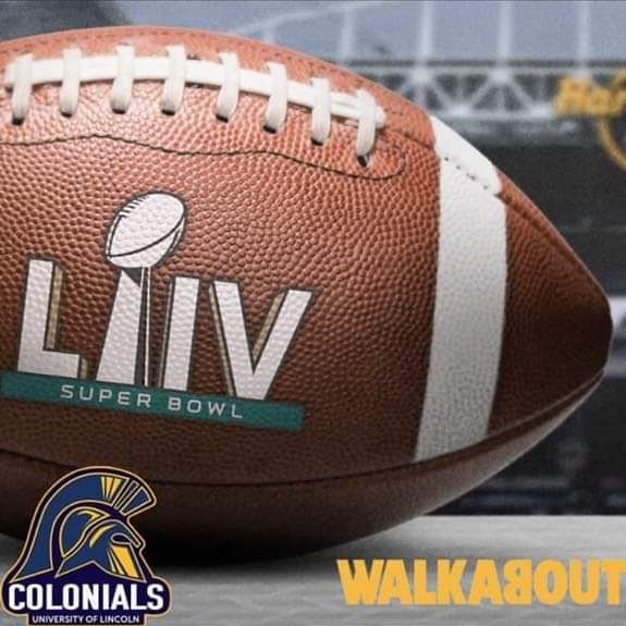 Come join the Colonials and the <a href="/LincsBombersAFC/">Lincolnshire Bombers</a> at <a href="/Walkaboutlinc/">Walkabout Lincoln</a> for our superbowl party 🏈. Tickets are £5 each drop us or one the players a message if interested. Cheap pints and food.🍺 Anyone and everyone are welcome !