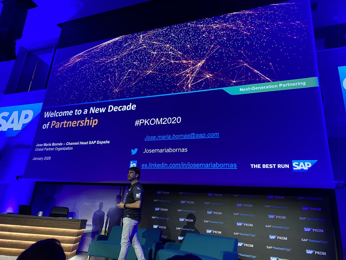oro_sap's tweet photo. Cómo cada año @SAP inicia el #PKOM2020 JUNTOS hacemos el mejor equipo! https://t.co/MtGC3FvFib