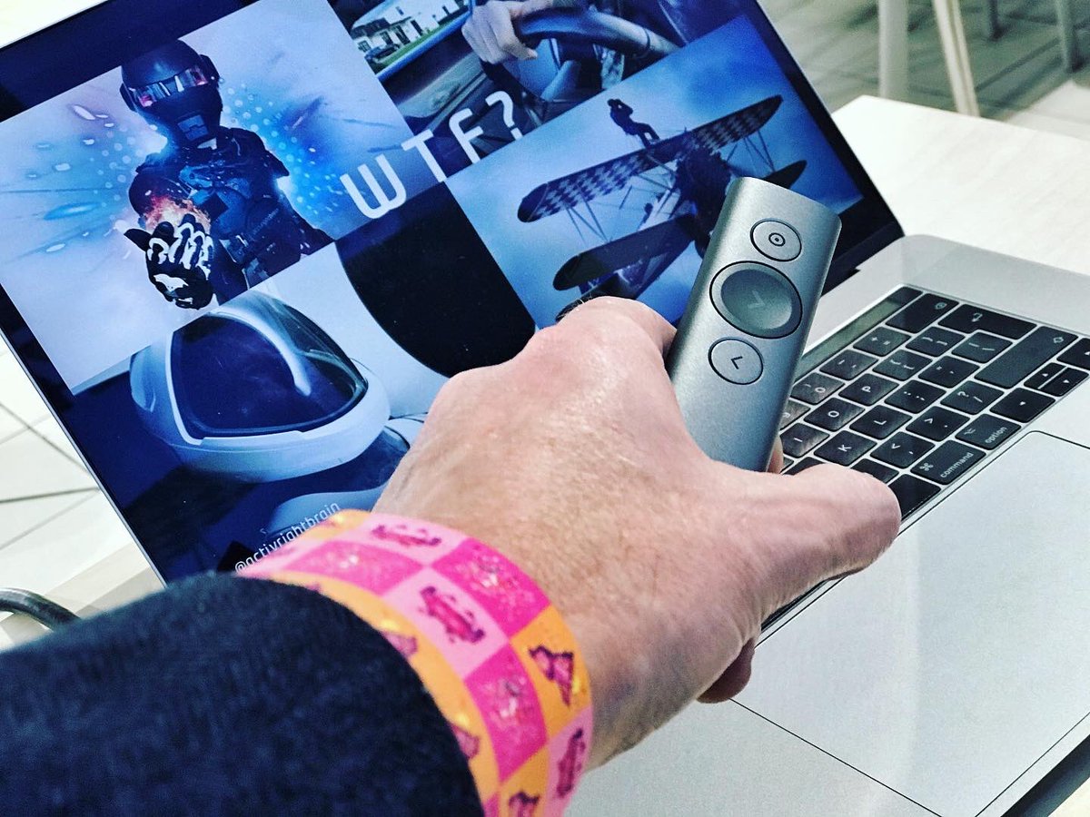 activrightbrain's tweet image. Yesterday was all about creative inspiration + application in my @bcumedia lecture (yes, I wore my @dresscodeshirts #CashCuff shirt - loving the #WearableTech!) Also introduced #Megxit products, @realDonaldTrump’s band and a new social app in #ThreeWords! #Design #IoT #Innovation