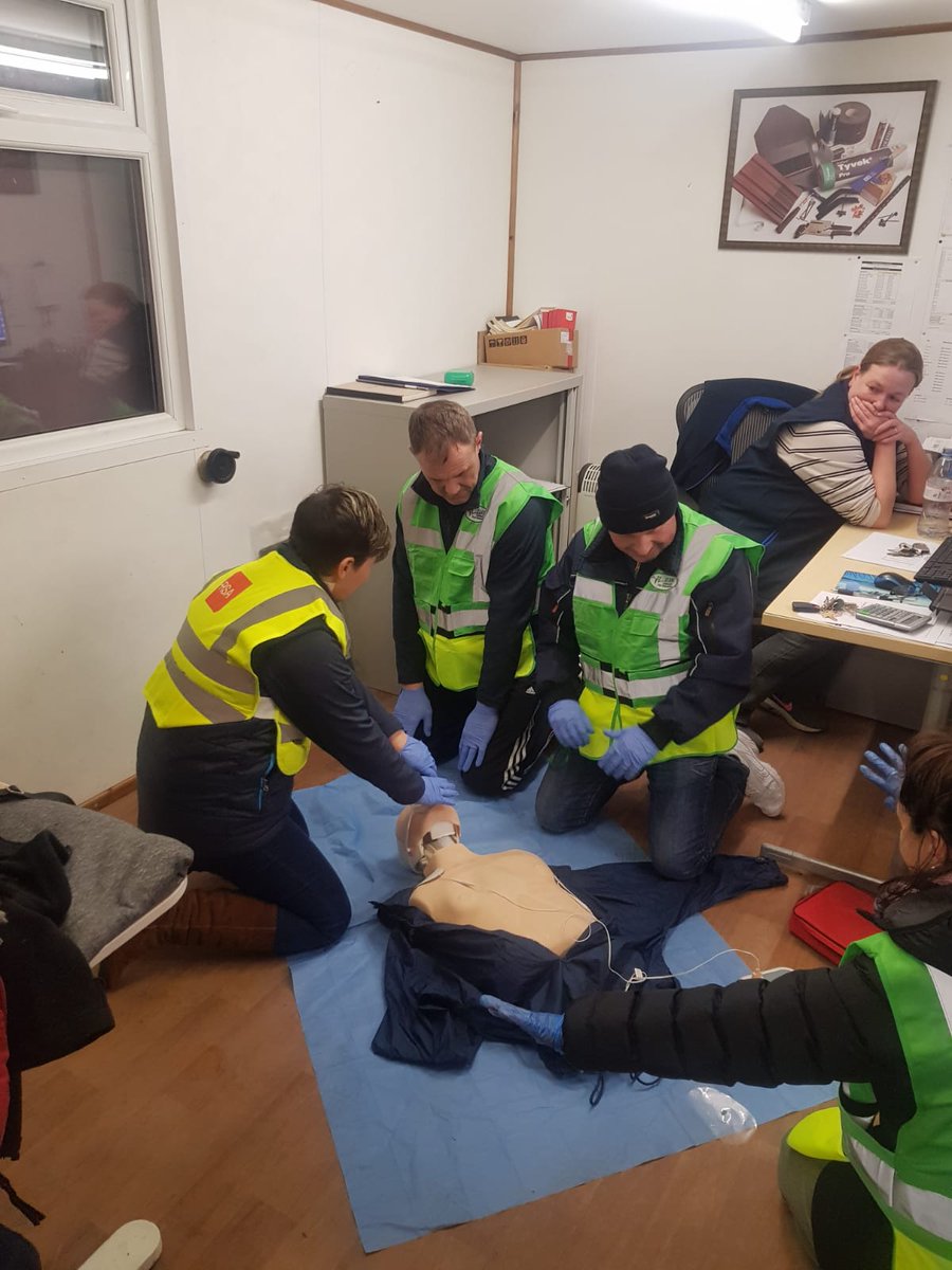 Last night, our team ran drills and scenarios to put their training to the test! We always need to be ready for a call out. What better way to stay up to speed than with practice, practice, practice! Good job everyone, you all did fantastic! #community #firstresponders #Ireland
