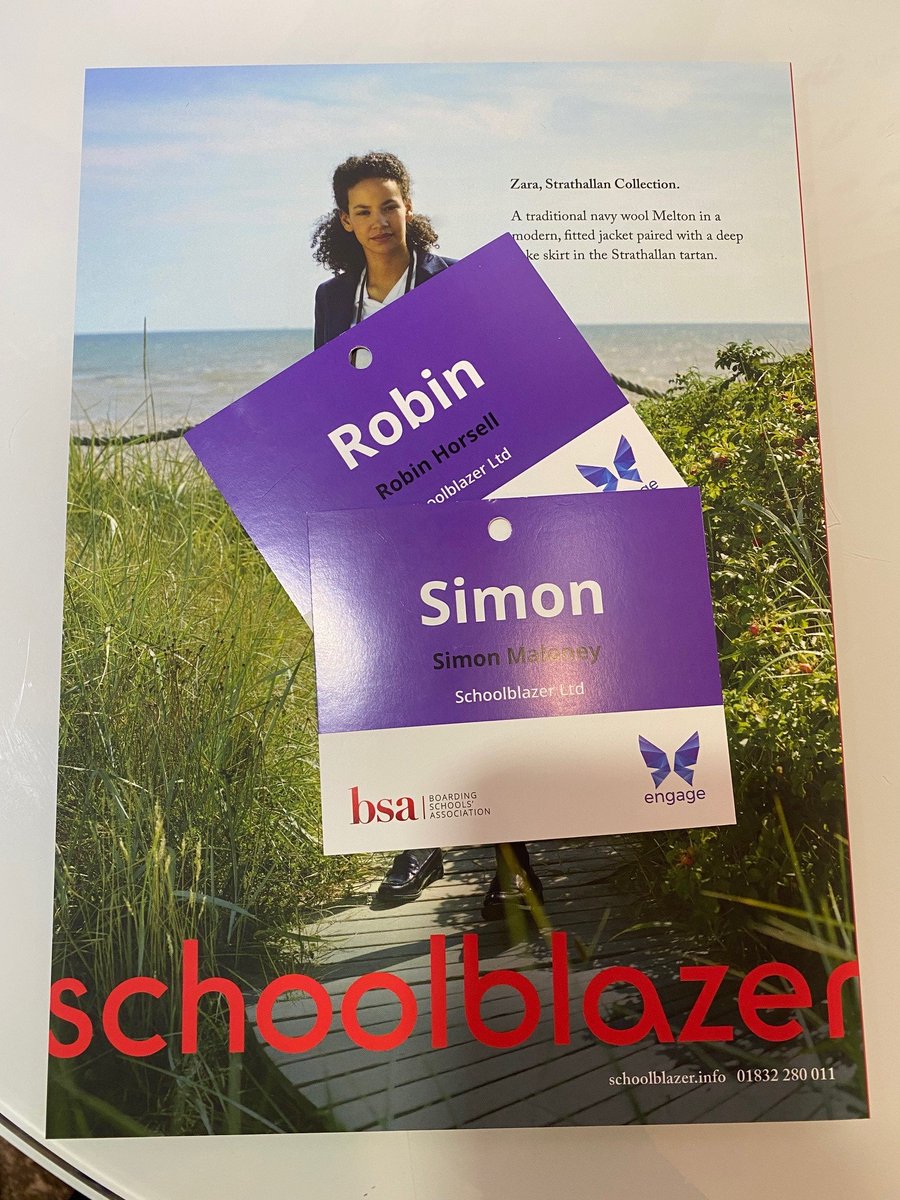 schoolblazeruk's tweet photo. The Schoolblazer team are delighted to be at the @BSAboarding Deputies conference in #Bristol today 😀 Come and say hello! https://t.co/MyP8sfpm4a