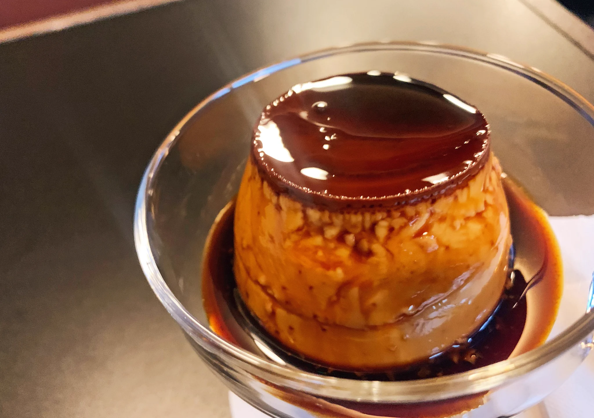 これぞ大人のスイーツ？ラムを使ったプリン！