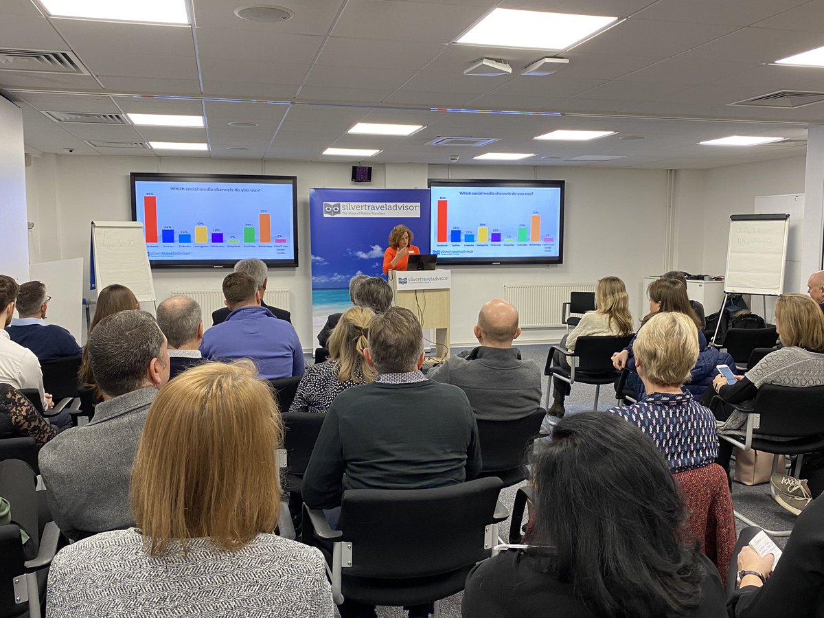 ebarkerFOCL's tweet photo. 57% of @SilverTravelAd survey feel more adventurous now than in their 30s 🛳 #SilverTravel #over50sTravel #SilverTravelBreakfastBriefing #travel #WednesdayMotivation https://t.co/arE0d2w1Pk