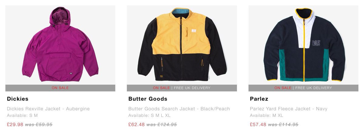ClothingDealsGB's tweet photo. Ad: ALL Jackets at @thechimpoutlet are now HALF PRICE!

Shop here => https://t.co/Cy4aEtoBrw https://t.co/rUVGofr8qa
