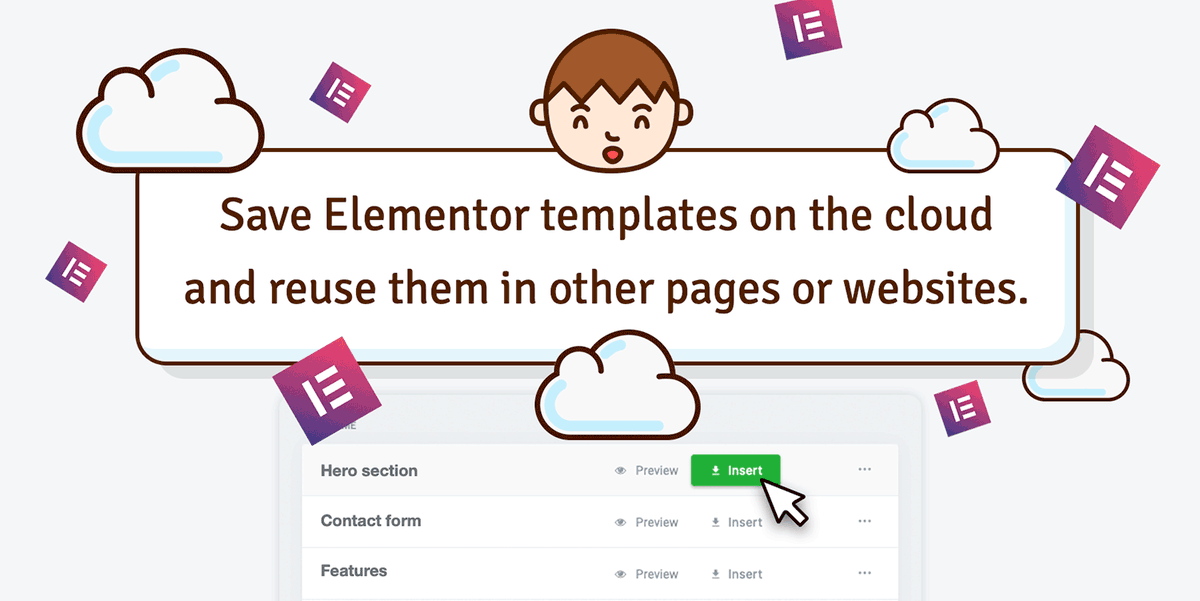 artbees_design's tweet photo. Looking for an efficient way to store and reuse #Elementor pages? Our new #WunderWP feature does just that! Check our most recent blog post to learn more about how you can easily save and recycle both preset and custom Elementor templates on the Cloud! https://t.co/U54b9mtm8g https://t.co/uJrOfM7kAO