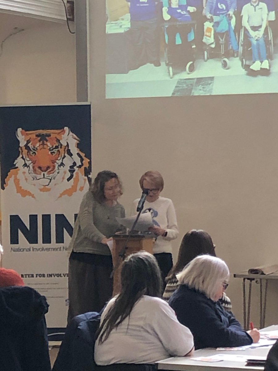 ARCScot's tweet photo. Elizabeth Irving @turningpointsco did a fantastic presentation at the #NIN meeting on her experience of support planning "Choosing the Support I Want" #charterforinvolvement https://t.co/67MND5aUvU