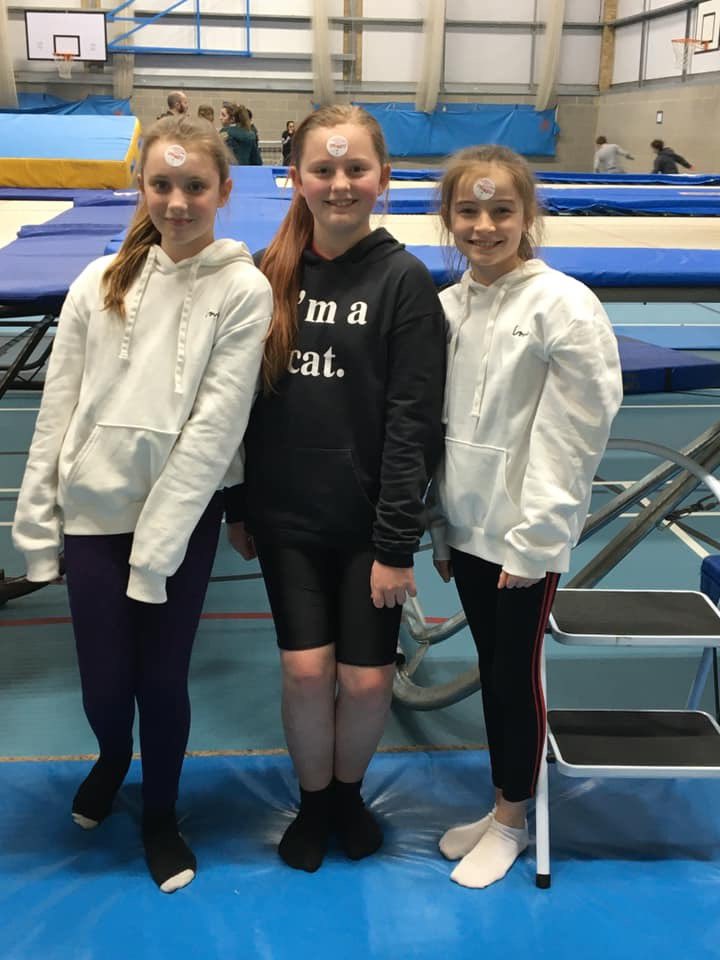 Springfit's tweet image. How amazing is it that all three of our lovely trampolinists have achieved their grade 5 together❗️

⭐️⭐️ WELL DONE ⭐️⭐️

✨ Isobel Grant
✨ Ella-Louise Bentley
✨ Jessica Green

Get a trial class booked in for you and your friends for only £8 each! #springfit #trampolining
