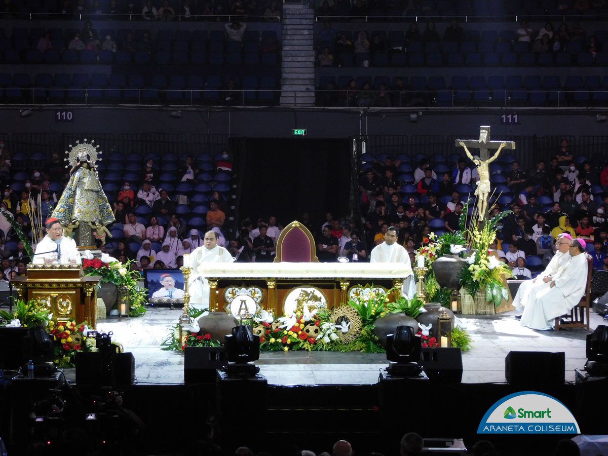 TheBigDome's tweet photo. #Happening today at the Big Dome: 7th Philippine Conference on New Evangelization led by His Eminence Luis Antonio G. Cardinal Tagle, Archbishop of Manila.
The Cardinal is scheduled to leave soon for his mission in Vatican.
#PCNE7 #500YearsOfChristianity #TheBigDome https://t.co/7K05OtMxtp