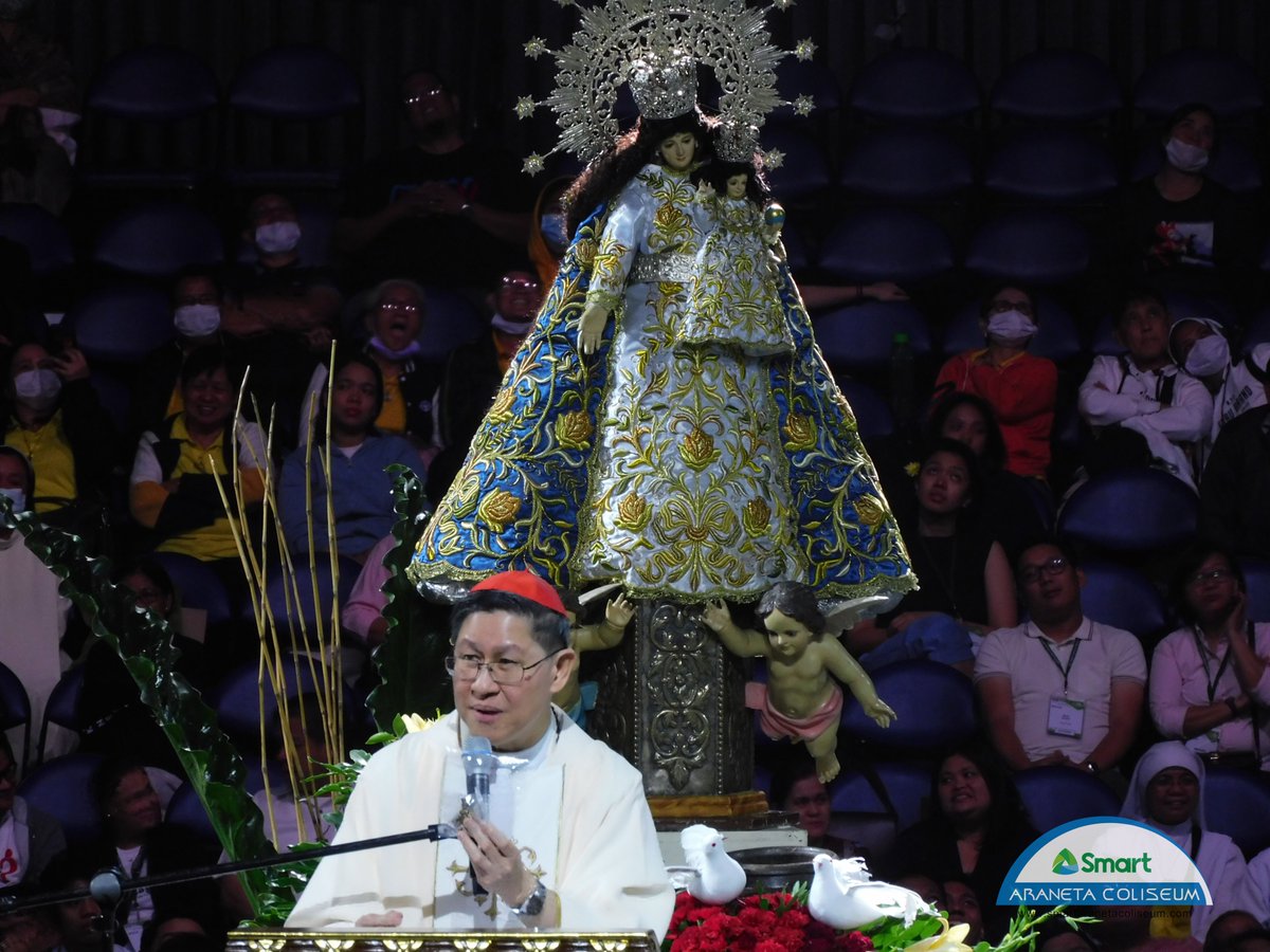 TheBigDome's tweet photo. #Happening today at the Big Dome: 7th Philippine Conference on New Evangelization led by His Eminence Luis Antonio G. Cardinal Tagle, Archbishop of Manila.
The Cardinal is scheduled to leave soon for his mission in Vatican.
#PCNE7 #500YearsOfChristianity #TheBigDome https://t.co/7K05OtMxtp
