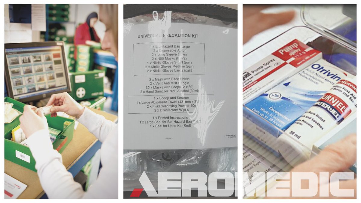 Preventing the spread of infectious diseases on-board an aircraft can become vital in ensuring the safety of everyone on board long after landing. Our bio-hazardous kits can be fully customised so crew can confidently take action. 

Get in touch today; buff.ly/38PxdGl