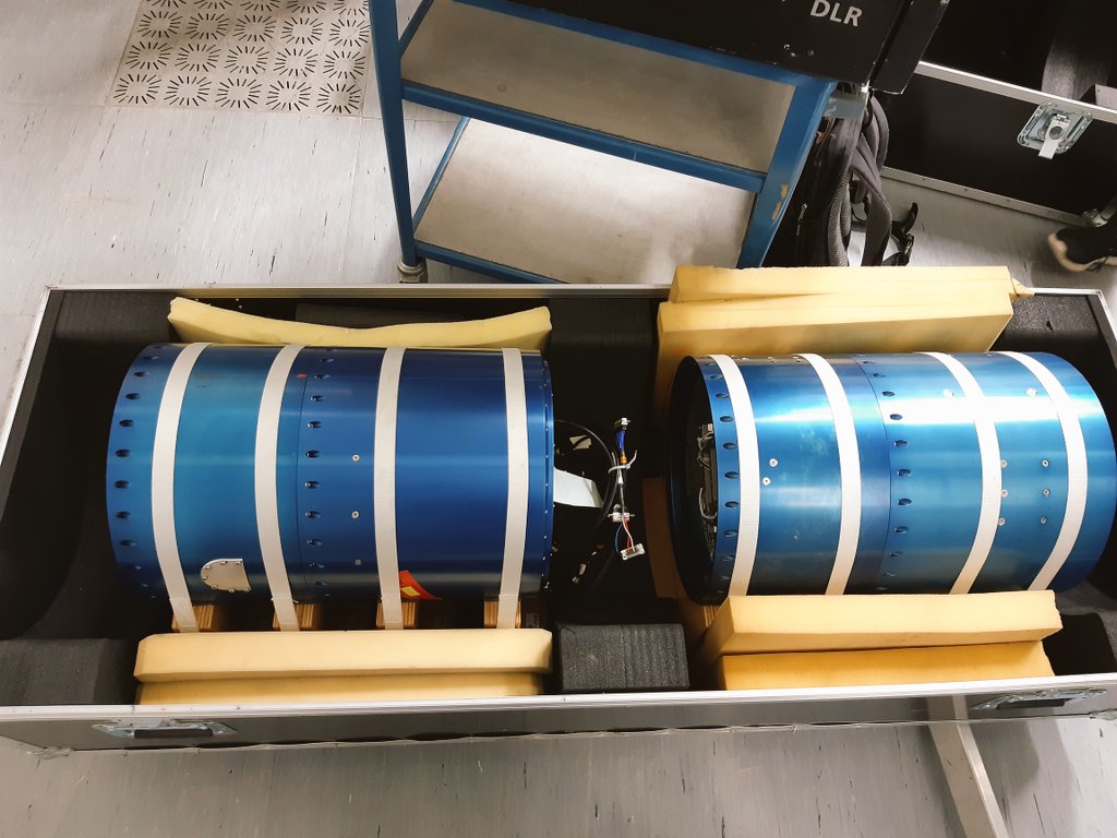 This morning we installed our second camera into the module. And just in time, the whole payload is gonna be shipped to Kiruna on Friday! So next time we see this is gonna be days before the launch. Bon vojage! #RoadToRexus ~fs