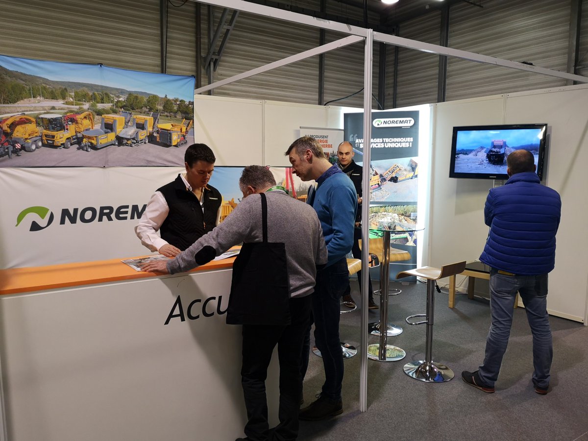 C'est parti pour le salon #Boisenergie
Notre équipe vous attend aujourd'hui et demain au Parc Expo de Nantes, stand W37 dans le hall 2. Venez nombreux ! 🙋‍