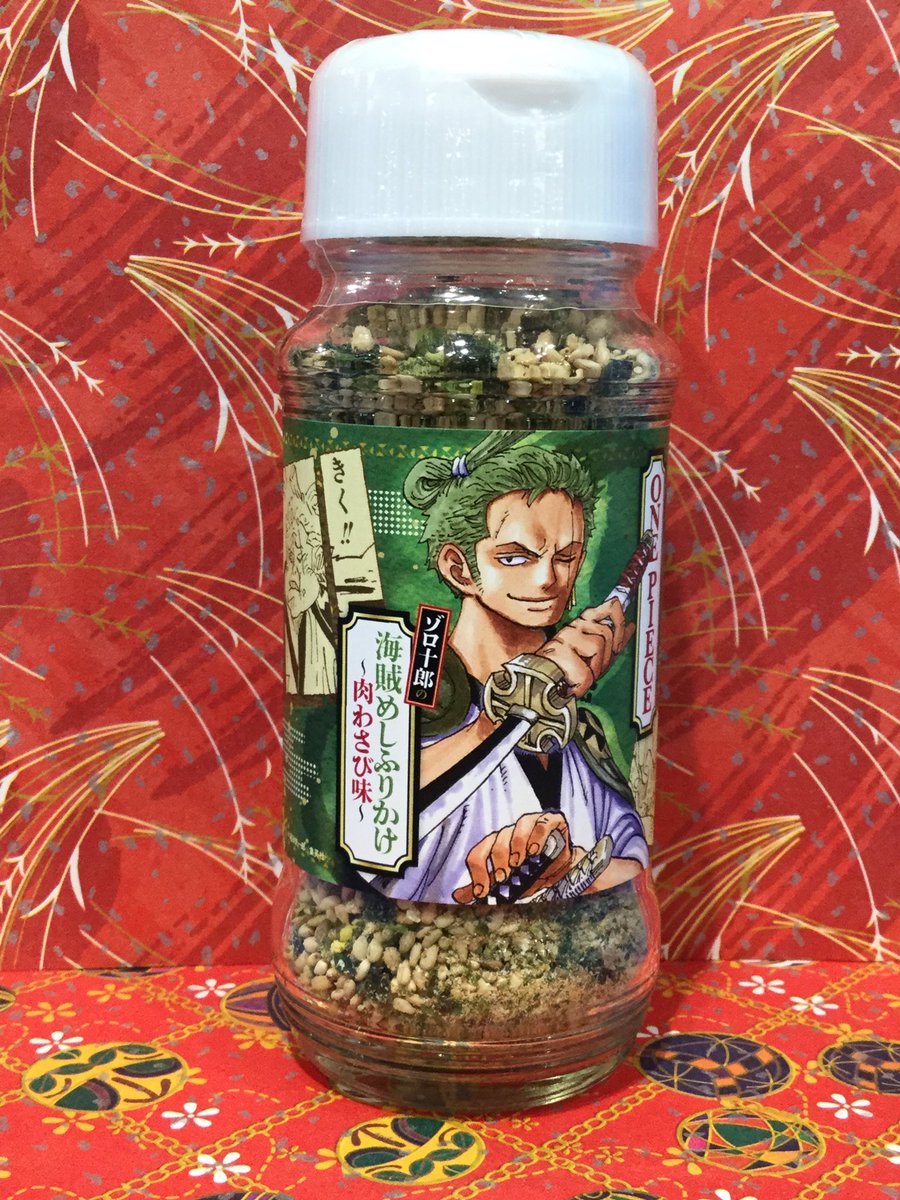 新商品】原画商品 『ONE PIECE』ゾロ十郎の海賊めしふりかけ〜肉わさび