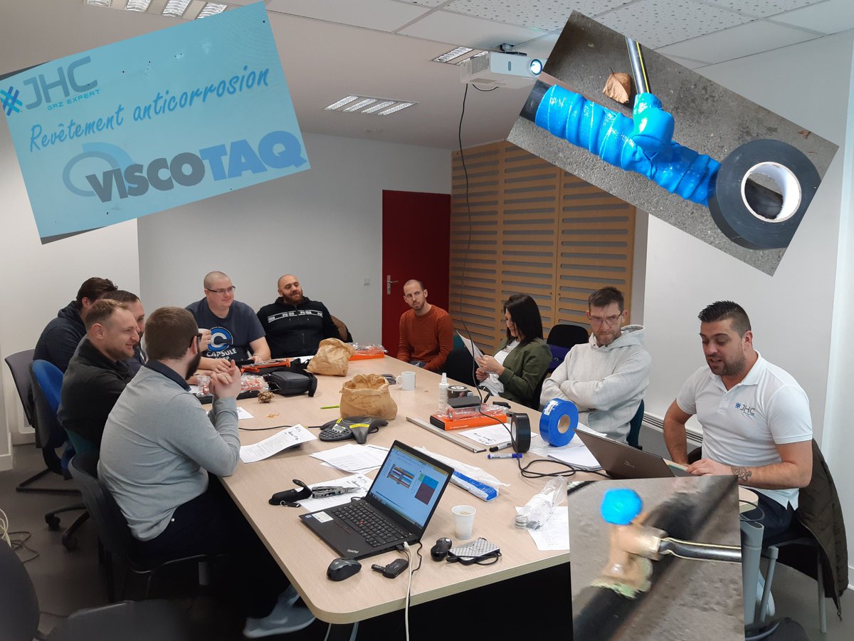 Présentation par JHC nouvel enrobage VISCOTAQ #Grdfno #grdf