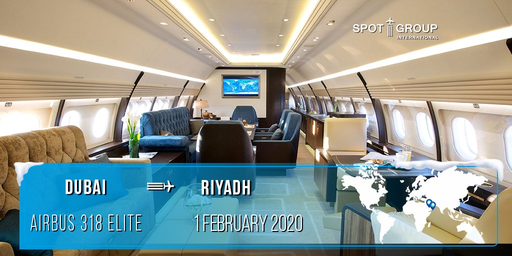 Spot_Group's tweet photo. Check our empty leg availability from #Dubai city to #Riyadh, onboard of #Airbus318Elite.
For more destinations and more flights, head to our website: https://t.co/YJpXsvLeGH
For booking, please, contact: sales@flyspotair.com
#EmptyLeg #bizav #jetavailability #Airbus #UAE #KSA https://t.co/cLerKr6T2g