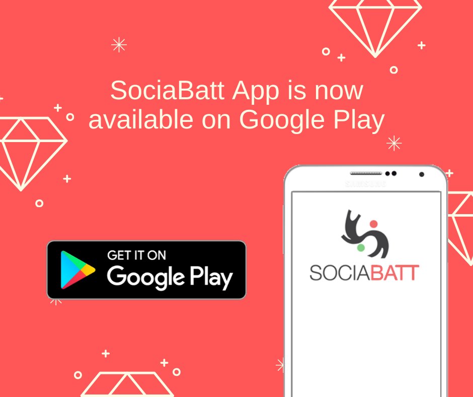 sociabatt's tweet photo. #SociaBatt App is here.
Download it now from Google Play:
https://t.co/rVY1FDQYy8

This version is beta, your feedback  are valuable. Please leave your a comment on Google Play or here 
#socialbattle #socialapp #android #googleplay https://t.co/o8ioR8KiUY