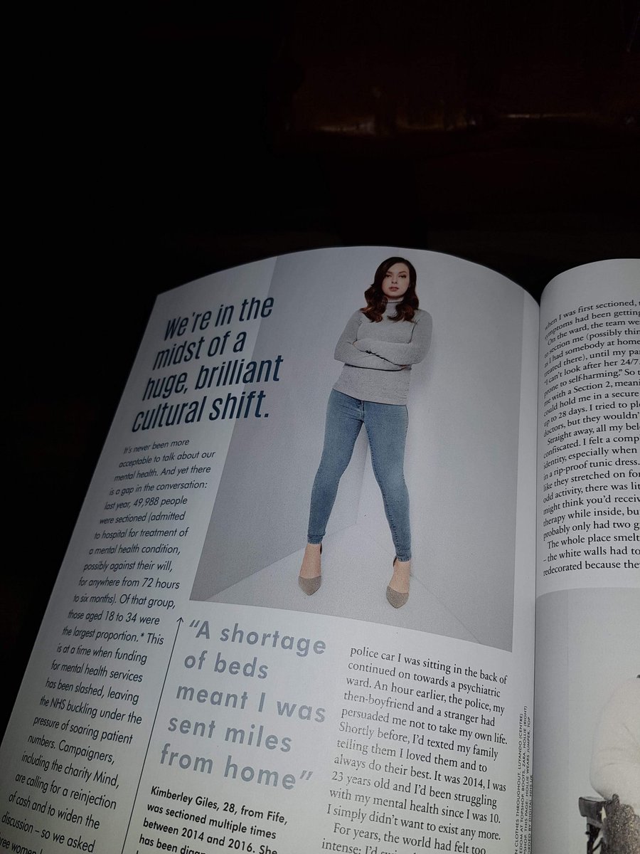 KimberleyJSim's tweet image. My partner&apos;s aunty just sent me this! It&apos;s out! My heart is racing! 😅 @CosmopolitanUK #mentalhealth #sectioned #MentalHealthAwareness