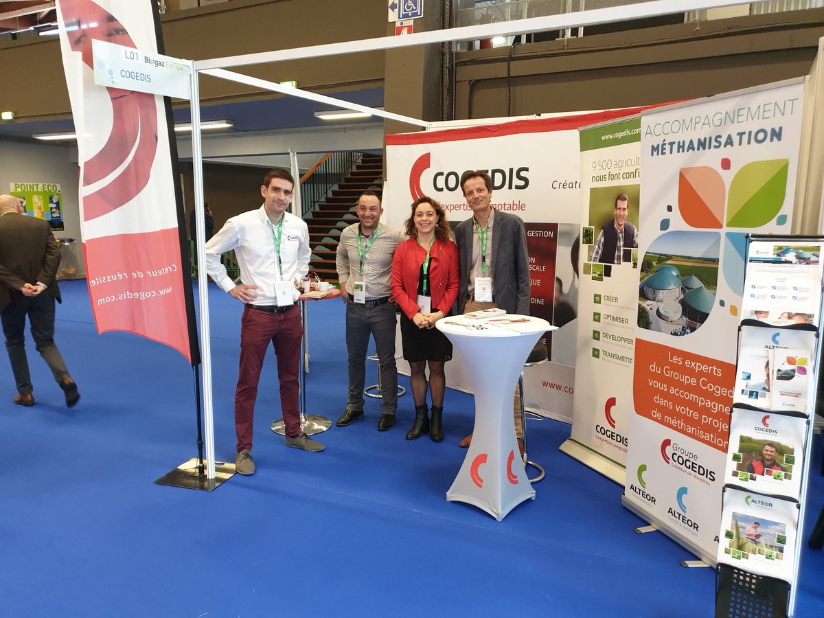 BrunoMiolet's tweet photo. #cogedis vous accueillent au salon Biogaz Europe à Nantes aujourd'hui et demain. Venez nous rencontrer au Parc des Expositions de la Beaujoire! @Jollivetguilla1 @LepallecMorgane @Groupe_Cogedis @LutinierThomas @JulienM54812606 @BrunoMiolet https://t.co/FgDxa1DMsO