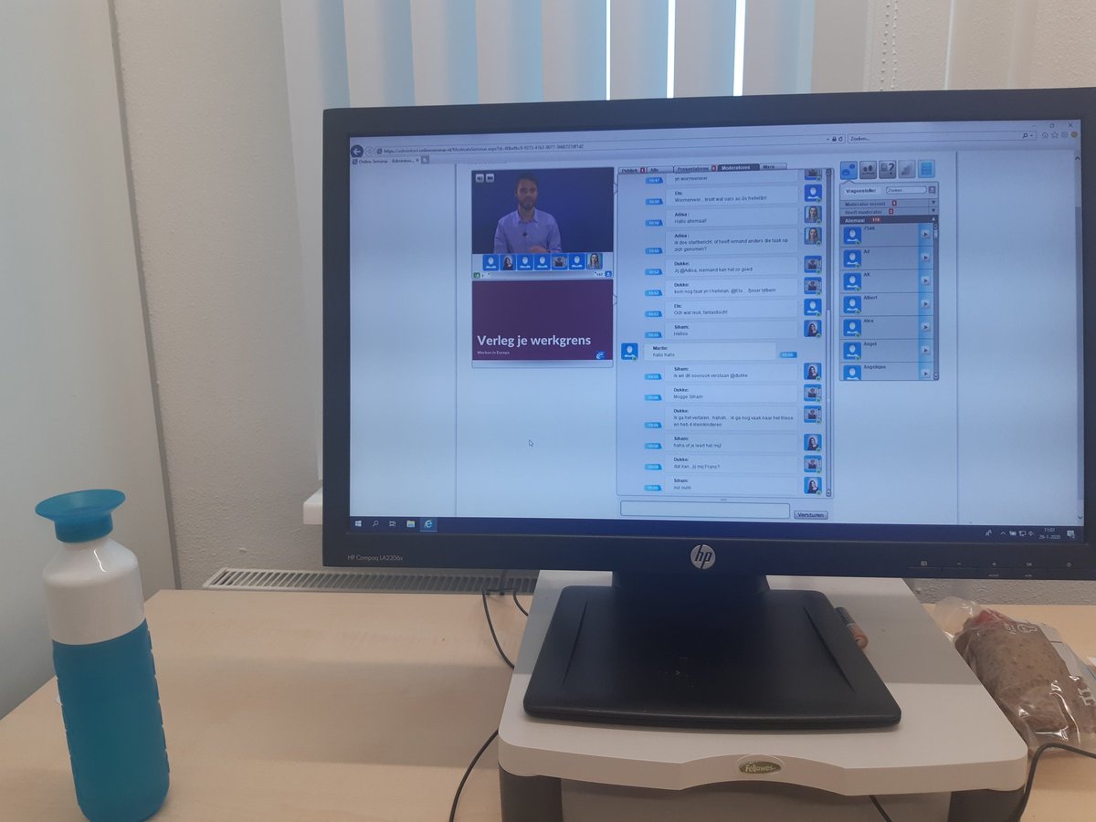 Als moderator live beschikbaar voor vragen over werken in België bij <a href="/UWVnl/">UWV</a>  webinar over werken over de grens <a href="/EURESNederland/">EURESNederland</a>