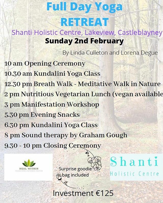 healwithinu's tweet photo. Looking for some time out and to indulge yourself in a blissful day of self care. ⭐️ We are running an amazing retreat day focusing on letting go of the past and manifesting all your desires❤️
Only 2 spaces remaining ❤️
#irelandretreats #retreatsireland … https://t.co/FUwuC98MJb https://t.co/2yodv8EuUT