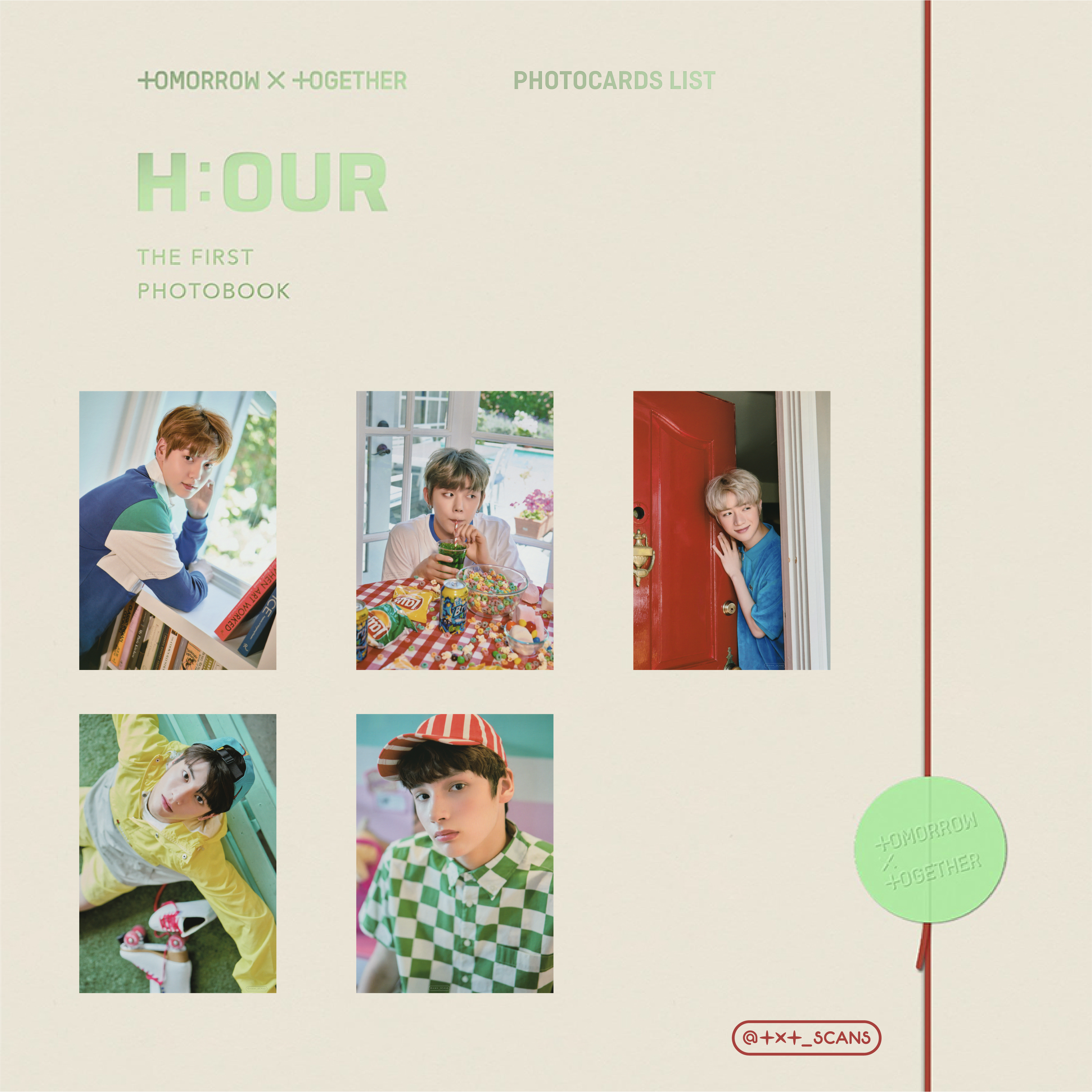 TXT THE FIRST PHOTOBOOK H:OUR