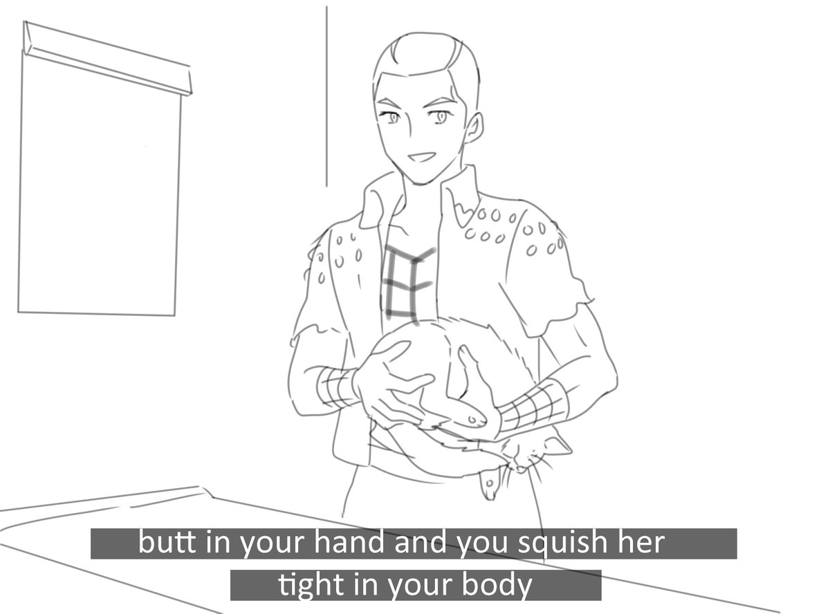 How to pick up a cat like a pro. With Formaggio, (totally not) a helpful and proffesional vet

ayy finally a #jjba content
sorry for low quality, I was in a hurry #JOJOsBizzareAdventure #ventoaureo 