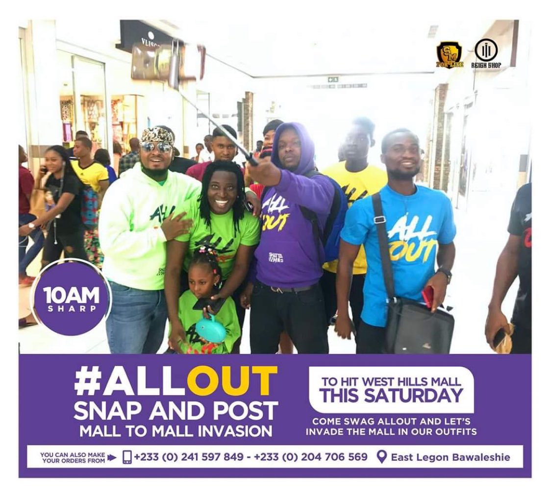 Dm Me Now🔥  If You’re Repping The #AllOut Mall To Mall Invasion At West Hills Mall This Saturday!!

Sm Lets All LinkUp Cuz #WestHillsMall Gonna Be Fire 🔥 Dm Me If You Are Repping 4lyf!

Time:10am
Saturday 🔥 Dm Now!